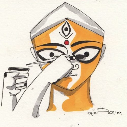 Illustration made for Designer Parama Ghosh-3