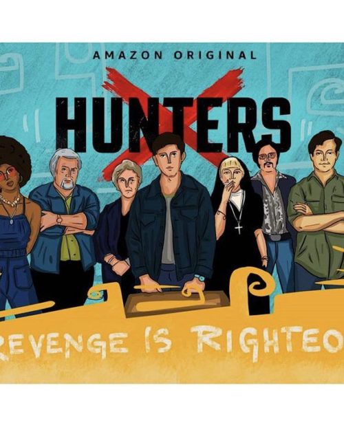 Hunters illustration for Amazon Prime Video