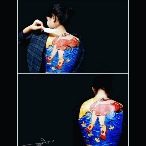 Untitled 2- Body Painting