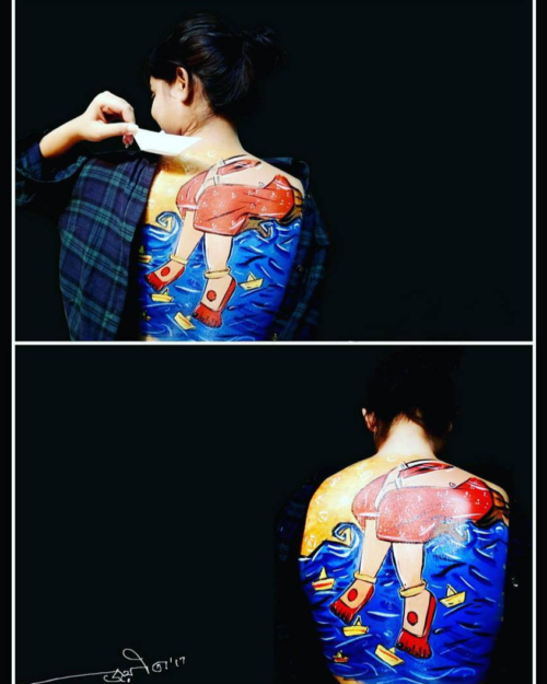 Untitled 2- Body Painting