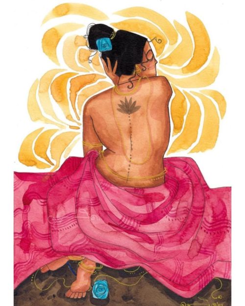 Gulabo and Her Blue Rose