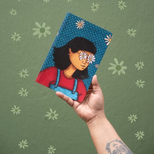 Daisy Overload | Paperback Notebook