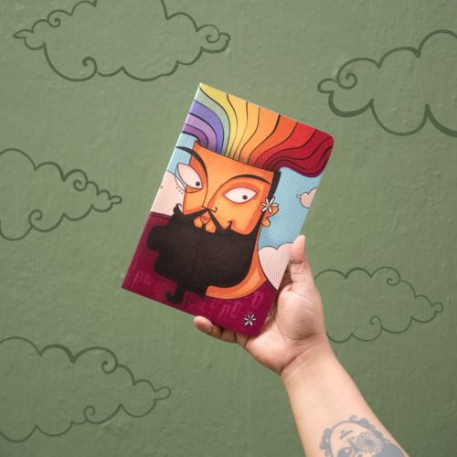 Rainbow Mind | Paperback Notebook