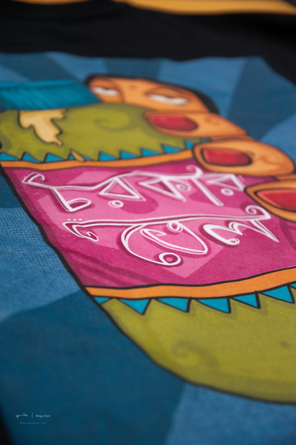 Chorkar Tel | Unisex Oversized Tshirt - Image 4