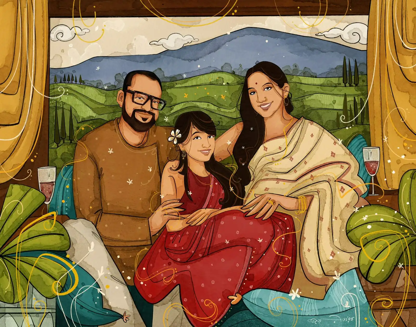 Commissioned Painting 110