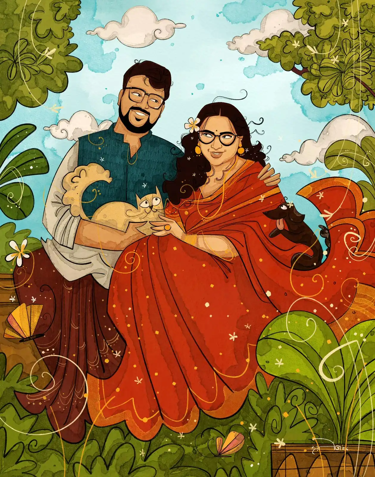 Commissioned Painting 107